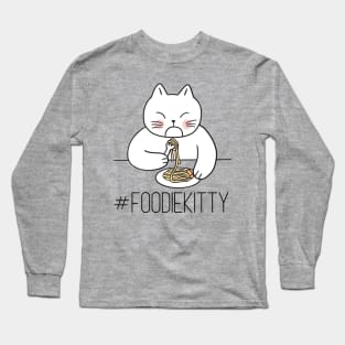 Foodie Kitty Long Sleeve T-Shirt